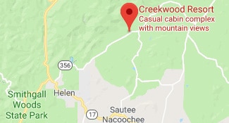 Directions to Creekwood Resort in North GA